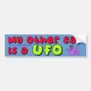 Search for ufo bumper stickers Funny
