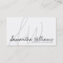 Search for simplistic business cards Classy
