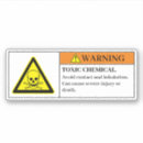 Recherche de chimique autocollants Danger