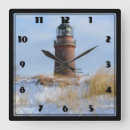 Search for lighthouse clocks Sea