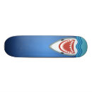 Search for attacks skateboards Great white shark