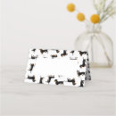 Search for dog place cards Doxie