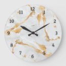 Search for grey marble clocks Gold