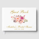 Search for floral guest books Vintage