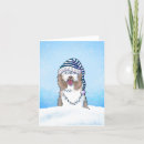 Search for old english sheepdog christmas cards Oes