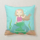 Search for under the sea pillows Girls