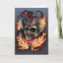 Search for heavy metal cards Skull