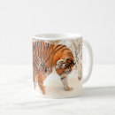 Search for tiger print mugs Snow