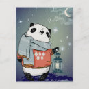 Recherche de panda kawaii cartes postales Ours