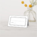 Search for simple place cards Plain
