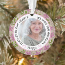 Search for forever in our hearts ornaments Keepsake