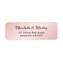 Recherche de wedding black étiquettes adresse retour Moderne