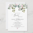 Search for pink bridal brunch invitations Eucalyptus