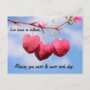 Search for long distance relationship postcards Heart