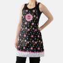 Search for pink black aprons Botanical