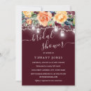 Recherche de rustic burgundy invitations Aquarelle