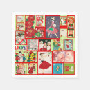 Recherche de noël vert serviettes Rustique