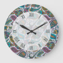 Search for colorful clocks Floral
