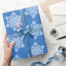 Search for frosty wrapping paper Snowflakes