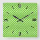 Recherche de grillé horloges Vert
