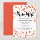 Search for happy thanksgiving invitations Calligraphy