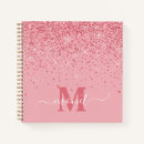 Search for pink sparkly notebooks Chic