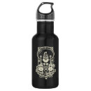 Search for music water bottles Black and white