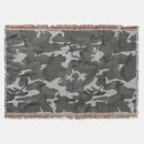 Search for grey camo blankets Black and grey camouflage