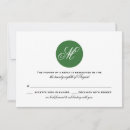 Search for monogram wedding rsvp cards Trendy