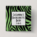 Search for bachelorette square buttons Green