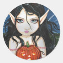 Recherche de fée gothique autocollants Halloween