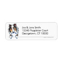 Search for shelties return address labels Cute