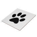 Search for dog 15cm tiles paw