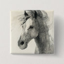 Recherche de cheval blanc noir badges Animaux