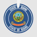 Search for idaho state ornaments Patriotic