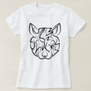 Search for black and white lines womens tshirts Monochrome