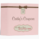 Search for couponing binders Savings