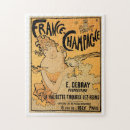 Recherche de champagne puzzles Vintage