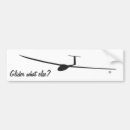 Search for glider bumper stickers Wings