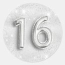 Search for glitter number stickers For her
