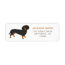 Search for cute dog return address labels Doxie