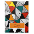 Recherche de motif triangle carnets Tendance