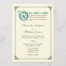 Recherche de heureusement pour toujours invitations Conte de fées