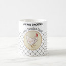 Search for rustic farmhouse coffee mugs Chicken