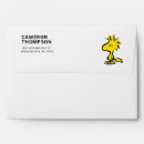 Search for woodstock envelopes Yellow bird