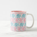 Recherche de éléphant ethnique tasses Animal