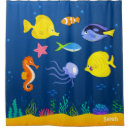 Search for seaweed shower curtains Starfish