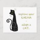 Recherche de adoption de chat cartes postales Animal