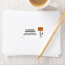 Search for classic cartoon return address labels Charles schulz
