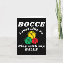 Search for bocce cards invites Walter